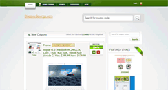 Desktop Screenshot of discoversavings.com