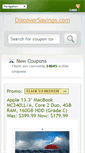 Mobile Screenshot of discoversavings.com